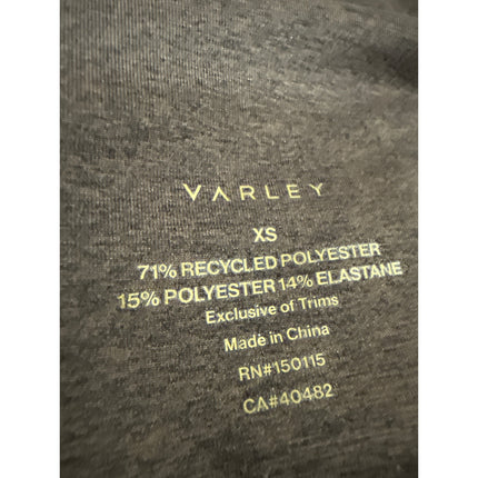 Varley Women's Brown High Rise Pull On Yoga Athletic Leggings Pants Size XS