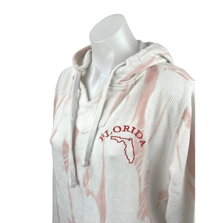 Dreamsicle Graphic Tie-Dye Yoga Gym Athletic Activewear Hoodie Sweatshirt Top L