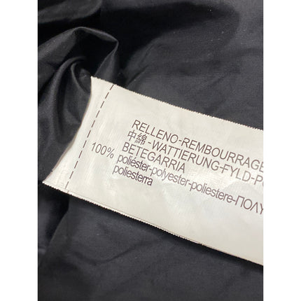 Zara Women's Black Full Zip Long Sleeve Hooded Winter Puffer Coat Jacket Size XS