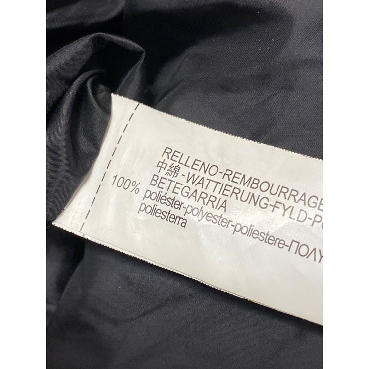 Zara Women's Black Full Zip Long Sleeve Hooded Winter Puffer Coat Jacket Size XS