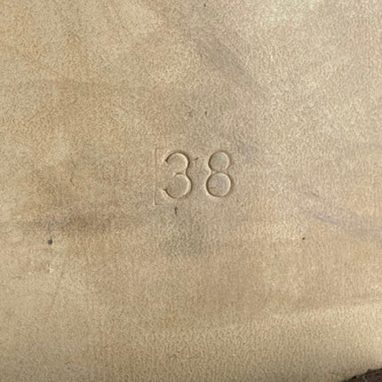 Kaanas Tijuana Gold Taupe Cutout Snake Print Leather Slip On Ankle Boots US 7.5