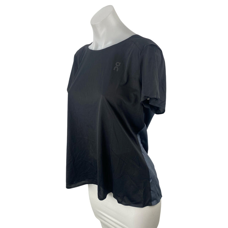 On Running Performance Short Sleeve Yoga Gym Athletic Activewear T-Shirt Top L