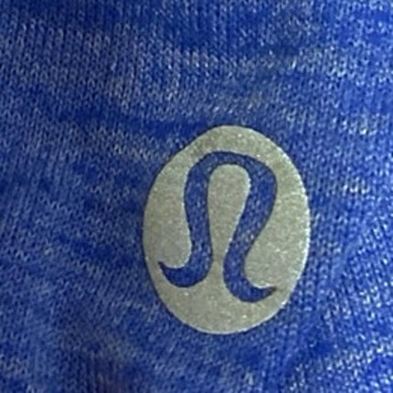 Lululemon Meant To Move Women's Blue Long Sleeve Activewear Tee T-shirt Top Sz 6