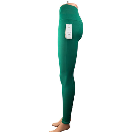 NEW Spiritual Gangster Women's Green High Rise Yoga Athletic Leggings Pants M/L