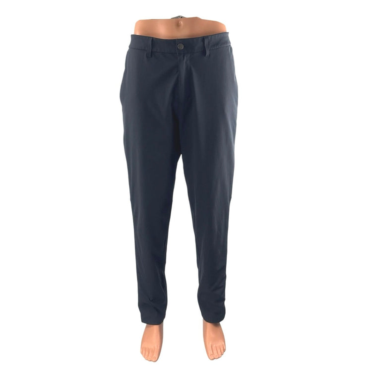Lululemon New Venture Mens High Rise Slim Straight Chino Trousers Dress Pants 36
