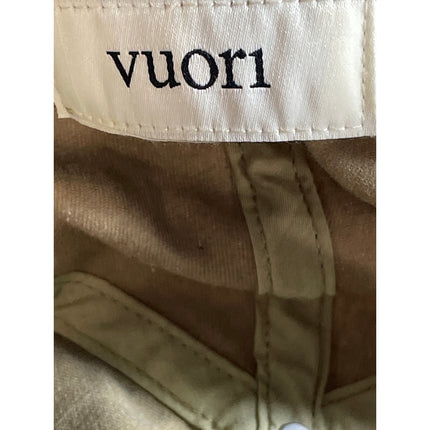 Vuori Women's Tan Khaki Embroidered Logo Adjustable Strapback Cap Hat OS