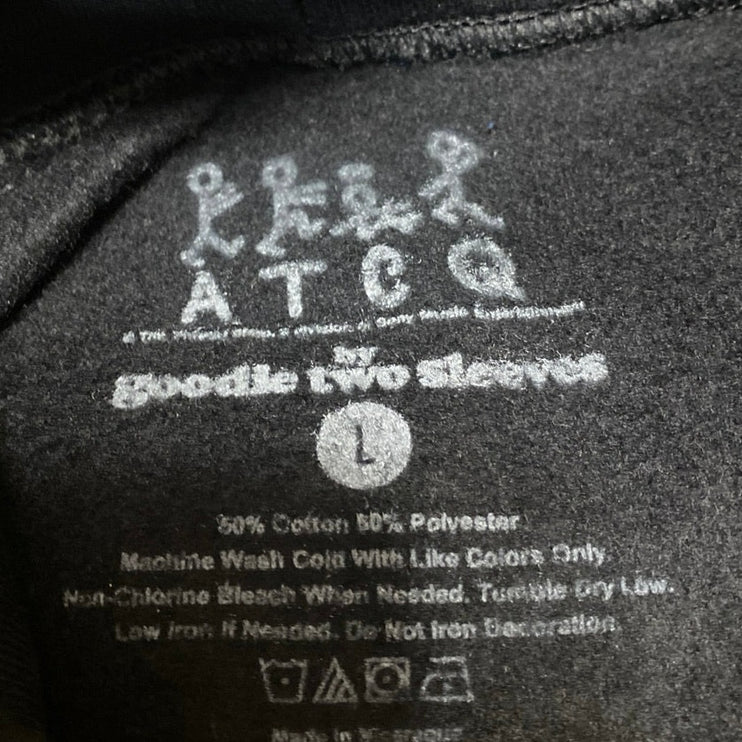 Goodie Two Sleeves ATCQ 1nce Again Hip Hop Band Hoodie Hooded Sweatshirt Size L