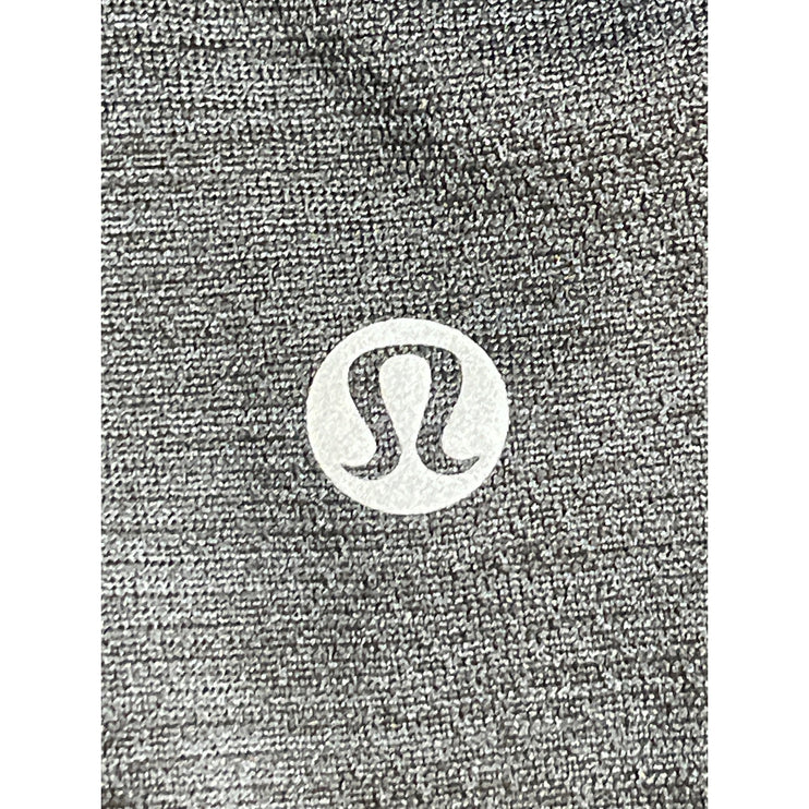 Lululemon Evolution Black Short Sleeve Activewear Athletic Polo Shirt Top Sz XL