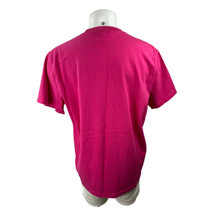 J.Crew Re-Imagined Men's Pink Crew Neck Short Sleeve Basic Tee T-Shirt Top Sz XL