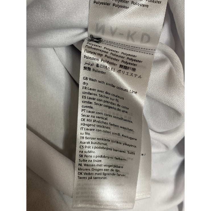 Pamela x NA-KD Reborn Black White Floral Long Puff Sleeve Fit & Flare Dress 6