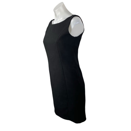 Sense Collection Women's Black Sleeveless Mini Tank Bodycon Sheath Dress Size S