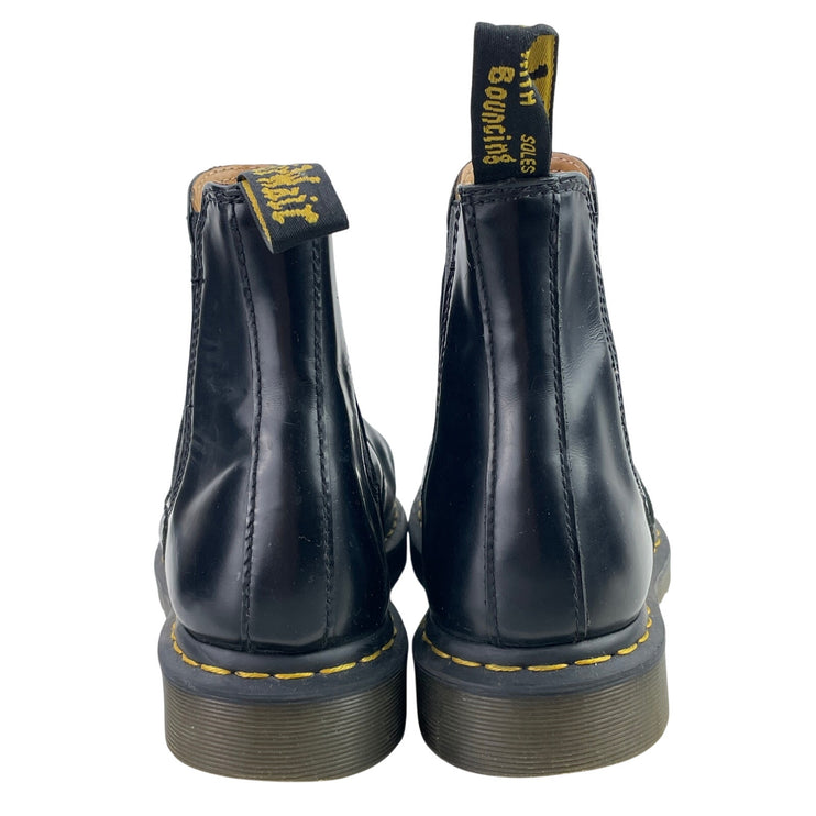 Dr. Martens 2976 Bex Mens Black Smooth-leather Contrast Stitch Chelsea Boots 10