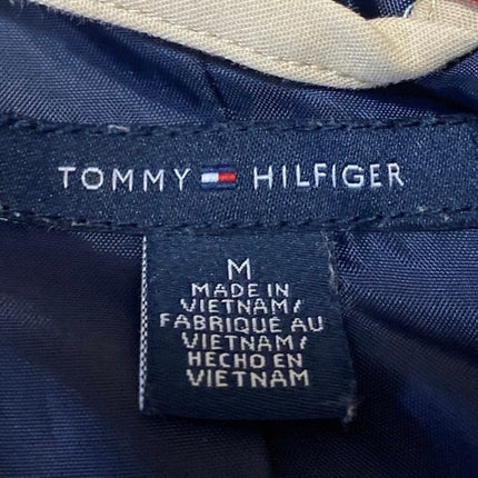 Tommy Hilfiger Women's Khaki Double Breasted Tie Waist Trench Coat Jacket Size M