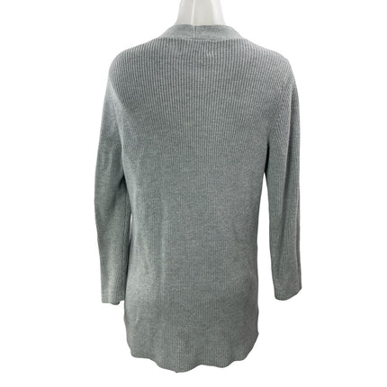 Old Navy Women's Gray Pocket Long Sleeve Open Front Knit Cardigan Sweater Sz XS