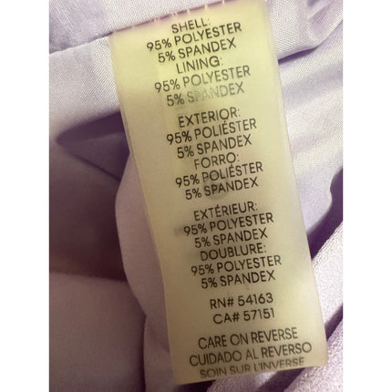 Calvin Klein Purple Lilac Long Sleeve Button Down Blazer Mini Skirt 2 Pc Set 14