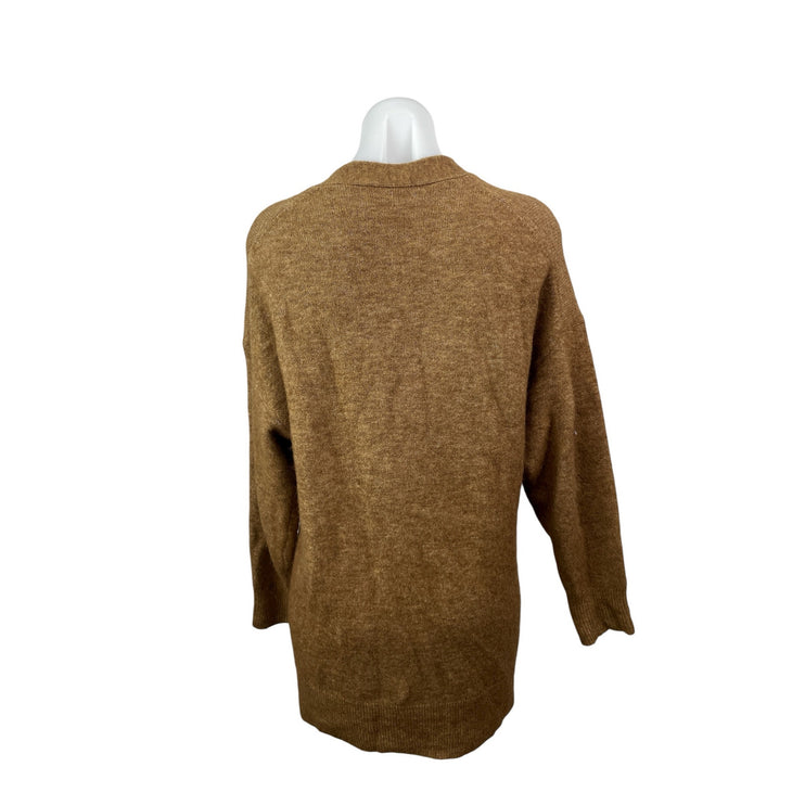 Aritzia Wilfred Free Ryley Wool V Neck Long Sleeve Button Cardigan Sweater Top S