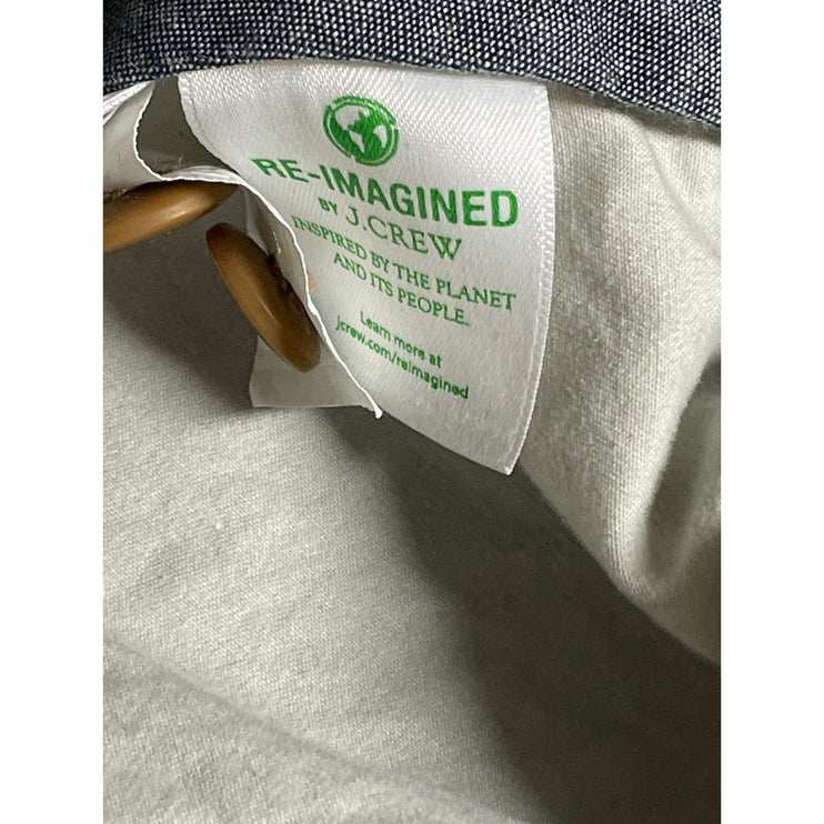 J.Crew Re-Imagined Men's Gray Stretch High Rise Casual Chino Bermuda Shorts 32