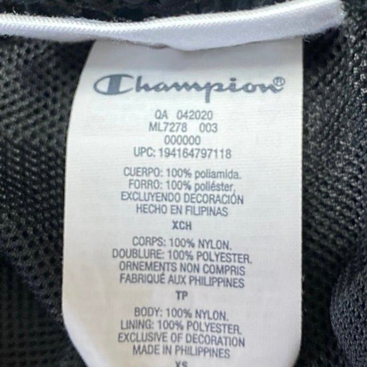 Champion Women's Black High Rise Trousers Tapered Jogger Sweat Pants Size XS