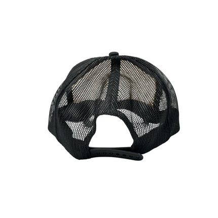 Otto Unisex White Black Angel Rhinestone Mesh Back Snapback Trucker Cap Hat OS