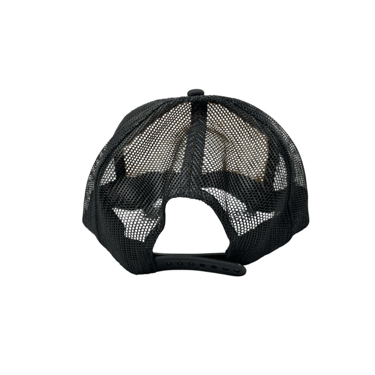 Otto Unisex White Black Angel Rhinestone Mesh Back Snapback Trucker Cap Hat OS