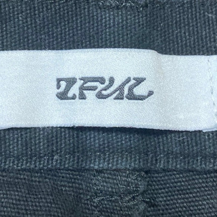 2Ful Women's Black High Waisted Wide Leg Utility Pockets Cargo Shorts Size M