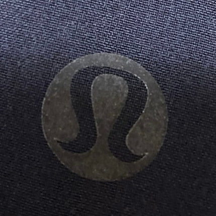 Lululemon Women's Black Pull On Back Pocket Workout Athletic Running Shorts Sz 6