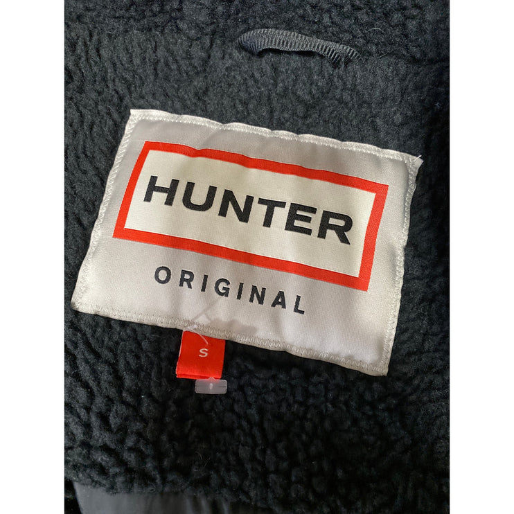 Hunter Women's Black Insulated Full Zip Hooded Winter Puffer Coat Jacket Size S