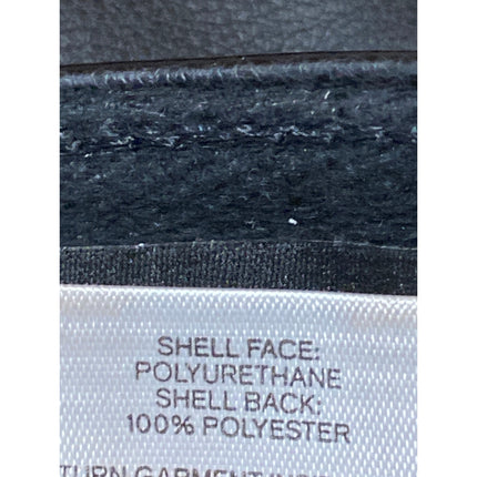 Express Women's Black Faux Vegan Leather High Rise Skinny Trousers Pants Size 0