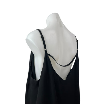 Ann Taylor LOFT Women's Black Sleeveless V Neck Cami Camisole Tank Blouse Top 20