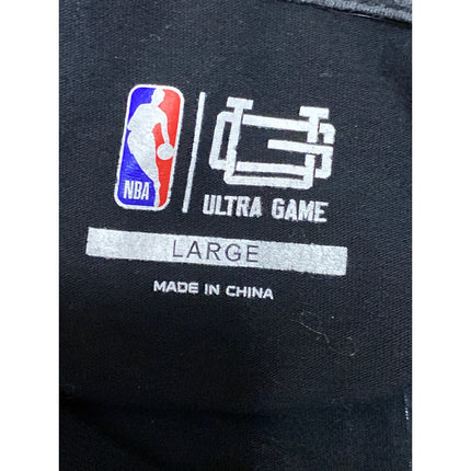 Ultra Game NBA Men's Brooklyn Nets Black Short Sleeve T Shirt Tee Top Size L
