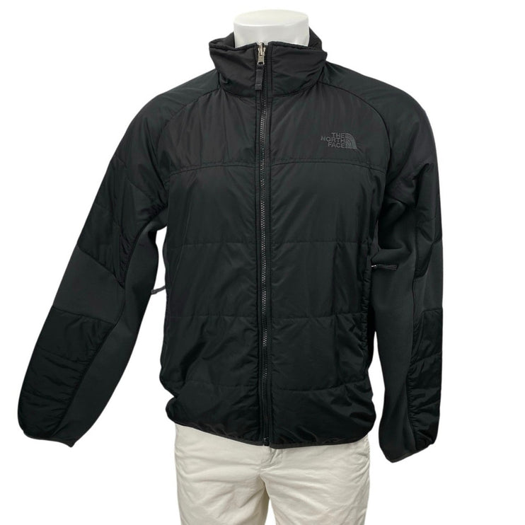 The North Face Bombay Men's Black Long Sleeve Insulated Quilted Puffer Jacket M