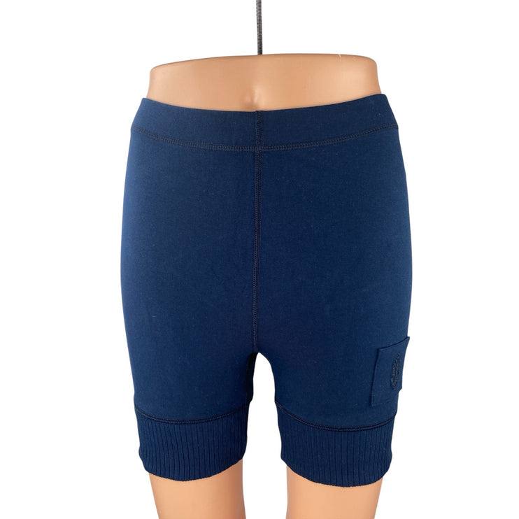 Free People FP Movement Victory Set Blue Yoga Athletic Activewear Biker Shorts S