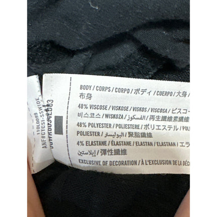 Abercrombie & Fitch Womens Black Rib Knit High Rise Skinny Leggings Pants Sz XS