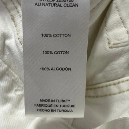 Amelia Gray X Frame Women's White Relaxed Fit Wide Leg Denim Jeans Pants Size 25
