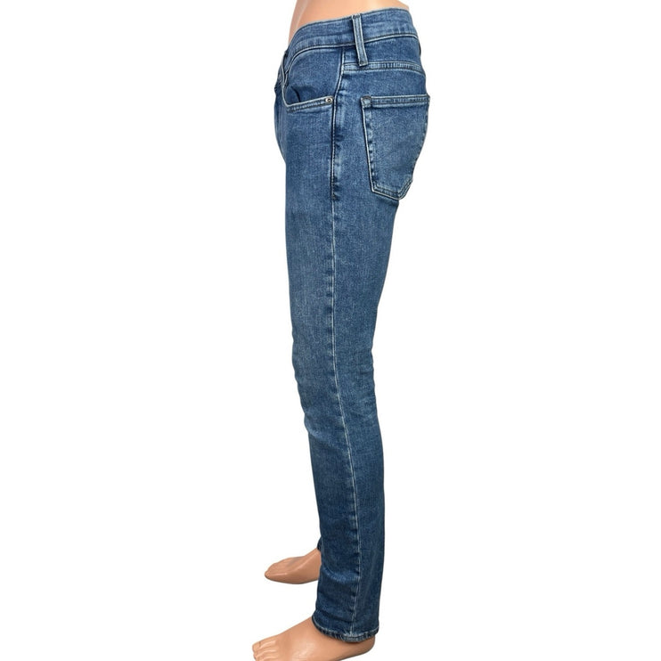 J.Crew 484 Men's Blue Mid Rise Stretch Slim Fit Skinny Denim Jeans Size 28x32