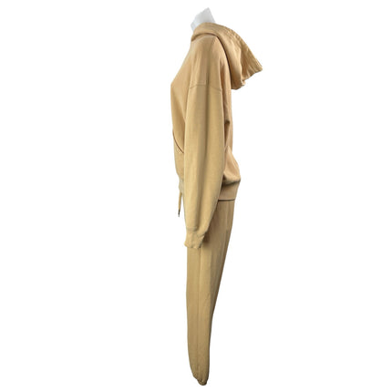 WeWoreWhat Tan Hoodie Hooded Sweatshirt Sweat Pants Two Piece Set Size XS/S