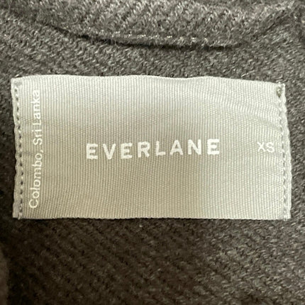 Everlane Women's Brown Long Sleeves Button Front Utility Shirt Jacket Shacket XS