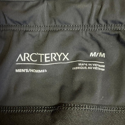 Arc'teryx Men's Black Motus Reflective Trim Workout 6" Athletic Shorts Size M