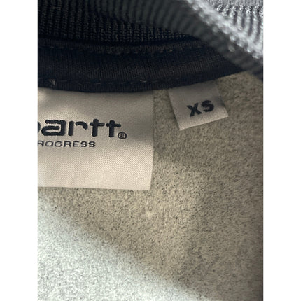 Carhartt Car-Lux Women's Dark Gray Fleece Full Zip Vest Coat Jacket Size XS