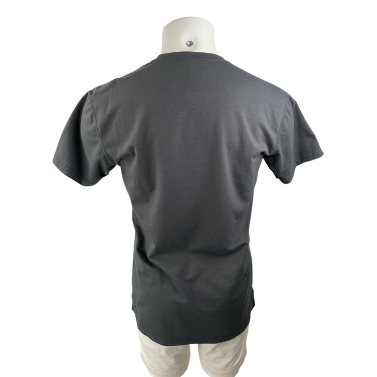 BYLT Men's Gray Crew Neck Short Sleeve Slim Casual Basic Tee T-Shirt Top Size M