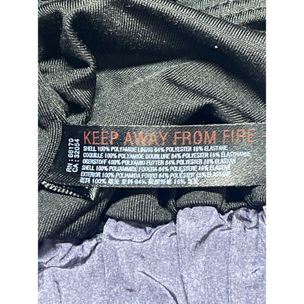 Free People Way Home Purple High Rise Smocked Wide Activewear Sports Shorts Sz L
