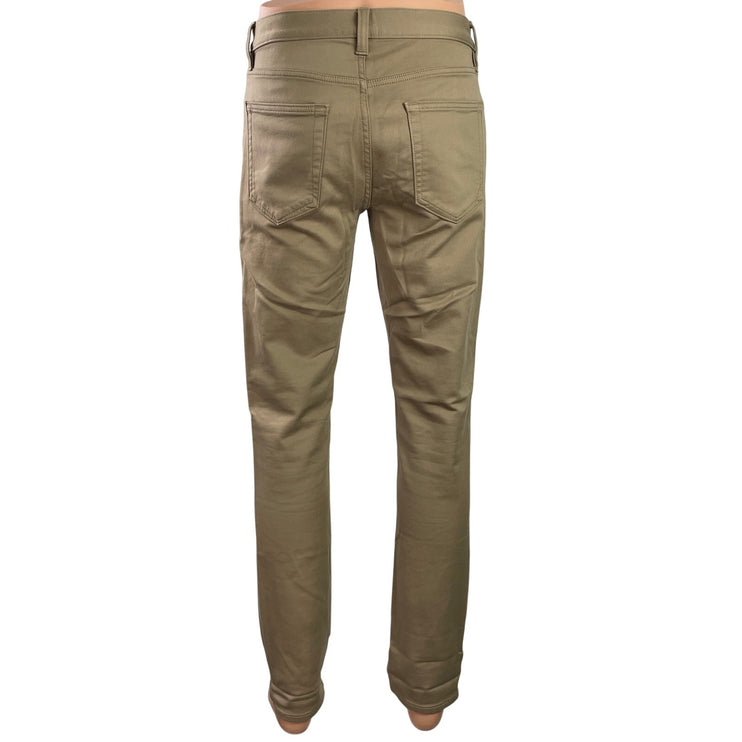Banana Republic Traveler Mens Brown Slim Straight Skinny Trousers Pants Sz 30x32