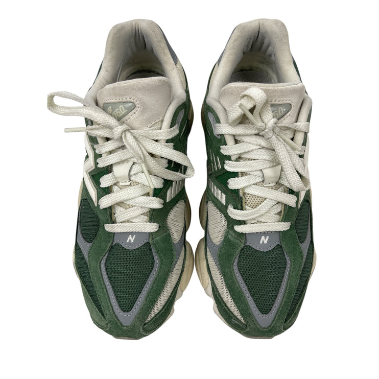 New Balance 9060 Women's Green Lace Up Low Top Athletic Sneakers Shoes Size 7.5
