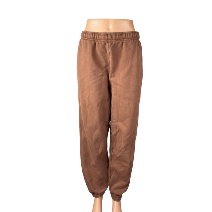 Aritzia TNA Women's Brown Yoga Athletic Activewear Trousers Jogger Sweat Pants M