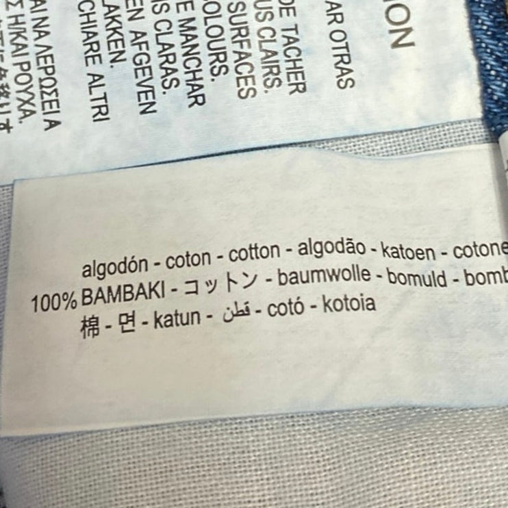 Zara Women's Blue Mid Waist Straight Casual Cotton Mini Denim Jean Skirt Size XS