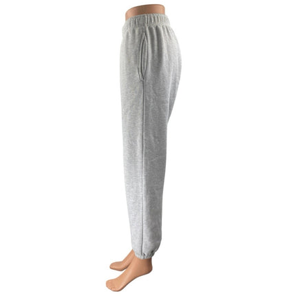 Cotton On BODY Women's Gray Elastic Waist Lounge Jogger Trousers Sweatpants Sz S