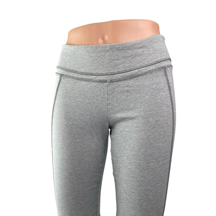 Old Navy Women's Gray Mid Rise Flare Bootcut Leggings Yoga Lounge Pants Size M