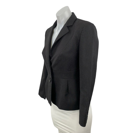 Halogen Women's Notched Collar Long Sleeve Single Breasted Blazer Coat Jacket 0P