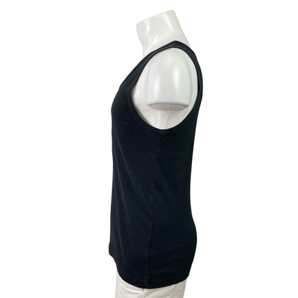 Uniqlo Men's Gray Black White Ribbed Knit Scoop Neck Tank Top Pack of 3 Size M