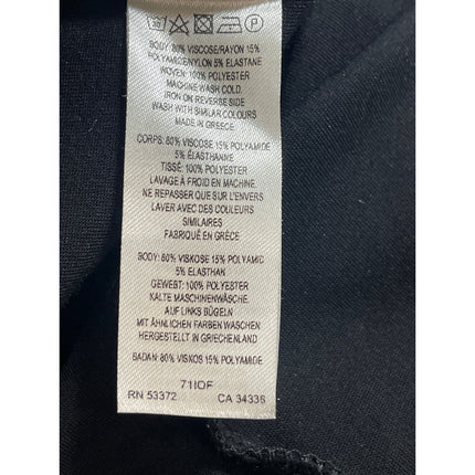 French Connection Black Flutter Sleeve Sweetheart Mesh A Line Midi Dress Size 4